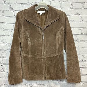 Boston Harbour Leather Suede Jacket